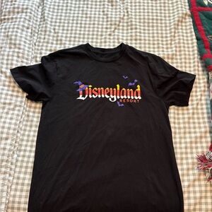 Disney Black Cotton T-Shirt